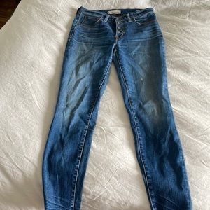 Madewell skinny jeans